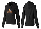 Nike Cleveland Browns Team Logo Black Women Pullover Hoodies (4),baseball caps,new era cap wholesale,wholesale hats