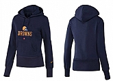 Nike Cleveland Browns Team Logo D.Blue Women Pullover Hoodies (4),baseball caps,new era cap wholesale,wholesale hats