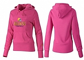 Nike Cleveland Browns Team Logo Pink Women Pullover Hoodies (2),baseball caps,new era cap wholesale,wholesale hats