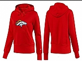 Nike Denver Broncos Team Logo Red Women Pullover Hoodies (1),baseball caps,new era cap wholesale,wholesale hats