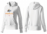 Nike Denver Broncos Team Logo White Women Pullover Hoodies (4),baseball caps,new era cap wholesale,wholesale hats