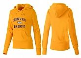 Nike Denver Broncos Team Logo Yellow Women Pullover Hoodies (2),baseball caps,new era cap wholesale,wholesale hats