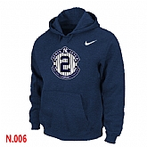 Nike Derek Jeter New York Yankees Official Final Season Commemorative Logo Pullover Hoodie D.Blue,baseball caps,new era cap wholesale,wholesale hats