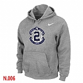 Nike Derek Jeter New York Yankees Official Final Season Commemorative Logo Pullover Hoodie L.Grey,baseball caps,new era cap wholesale,wholesale hats