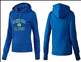 Nike Green Bay Packers Team Logo Blue Women Pullover Hoodies (2),baseball caps,new era cap wholesale,wholesale hats