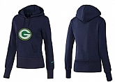 Nike Green Bay Packers Team Logo D.Blue Women Pullover Hoodies (4),baseball caps,new era cap wholesale,wholesale hats