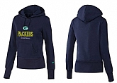 Nike Green Bay Packers Team Logo D.Blue Women Pullover Hoodies (6),baseball caps,new era cap wholesale,wholesale hats