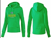 Nike Green Bay Packers Team Logo Green Women Pullover Hoodies (3),baseball caps,new era cap wholesale,wholesale hats