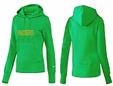 Nike Green Bay Packers Team Logo Green Women Pullover Hoodies (6),baseball caps,new era cap wholesale,wholesale hats