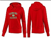 Nike Green Bay Packers Team Logo Red Women Pullover Hoodies (2),baseball caps,new era cap wholesale,wholesale hats