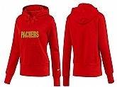 Nike Green Bay Packers Team Logo Red Women Pullover Hoodies (6),baseball caps,new era cap wholesale,wholesale hats