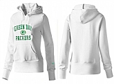 Nike Green Bay Packers Team Logo White Women Pullover Hoodies (2),baseball caps,new era cap wholesale,wholesale hats