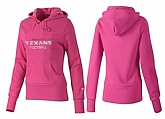 Nike Houston Texans Team Logo Pink Women Pullover Hoodies (5),baseball caps,new era cap wholesale,wholesale hats