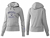 Nike Indianapolis Colts Team Logo Gray Women Pullover Hoodies (3),baseball caps,new era cap wholesale,wholesale hats