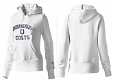 Nike Indianapolis Colts Team Logo White Women Pullover Hoodies (3),baseball caps,new era cap wholesale,wholesale hats