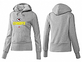 Nike Kansas City Chiefs Team Logo Gray Women Pullover Hoodies (4),baseball caps,new era cap wholesale,wholesale hats