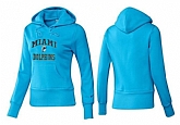 Nike Miami Dolphins Team Logo L.Blue Women Pullover Hoodies (2),baseball caps,new era cap wholesale,wholesale hats