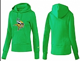 Nike Minnesota Vikings Team Logo Green Women Pullover Hoodies (1),baseball caps,new era cap wholesale,wholesale hats