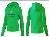 Nike Minnesota Vikings Team Logo Green Women Pullover Hoodies (4),baseball caps,new era cap wholesale,wholesale hats