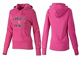 Nike Minnesota Vikings Team Logo Pink Women Pullover Hoodies (2),baseball caps,new era cap wholesale,wholesale hats