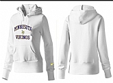 Nike Minnesota Vikings Team Logo White Women Pullover Hoodies (2),baseball caps,new era cap wholesale,wholesale hats