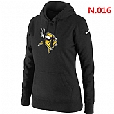 Nike Minnesota Vikings Team Logo Womens Pullover Hoodies (4),baseball caps,new era cap wholesale,wholesale hats