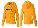 Nike Minnesota Vikings Team Logo Yellow Women Pullover Hoodies (5),baseball caps,new era cap wholesale,wholesale hats