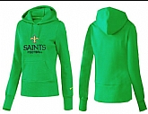 Nike New Orleans Saints Team Logo Green Women Pullover Hoodies (1),baseball caps,new era cap wholesale,wholesale hats