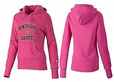 Nike New Orleans Saints Team Logo Pink Women Pullover Hoodies (5),baseball caps,new era cap wholesale,wholesale hats