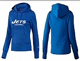 Nike New York Jets Team Logo Blue Women Pullover Hoodies (5),baseball caps,new era cap wholesale,wholesale hats