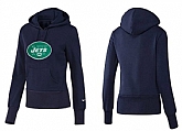 Nike New York Jets Team Logo D.Blue Women Pullover Hoodies (1),baseball caps,new era cap wholesale,wholesale hats