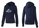 Nike New York Jets Team Logo D.Blue Women Pullover Hoodies (4),baseball caps,new era cap wholesale,wholesale hats