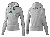 Nike New York Jets Team Logo Gray Women Pullover Hoodies (3),baseball caps,new era cap wholesale,wholesale hats