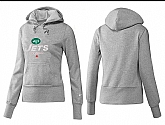Nike New York Jets Team Logo Gray Women Pullover Hoodies (4),baseball caps,new era cap wholesale,wholesale hats