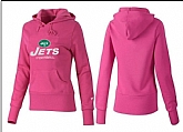 Nike New York Jets Team Logo Pink Women Pullover Hoodies (2),baseball caps,new era cap wholesale,wholesale hats