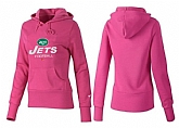 Nike New York Jets Team Logo Pink Women Pullover Hoodies (3),baseball caps,new era cap wholesale,wholesale hats