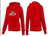 Nike New York Jets Team Logo Red Women Pullover Hoodies (2),baseball caps,new era cap wholesale,wholesale hats
