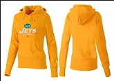 Nike New York Jets Team Logo Yellow Women Pullover Hoodies (4),baseball caps,new era cap wholesale,wholesale hats