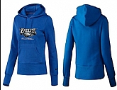 Nike Philadelphia Eagles Team Logo Blue Women Pullover Hoodies (5),baseball caps,new era cap wholesale,wholesale hats