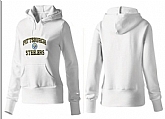 Nike Pittsburgh Steelers Team Logo White Women Pullover Hoodies (2),baseball caps,new era cap wholesale,wholesale hats