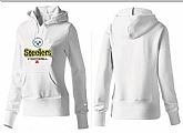 Nike Pittsburgh Steelers Team Logo White Women Pullover Hoodies (3),baseball caps,new era cap wholesale,wholesale hats
