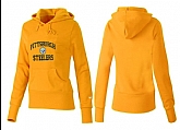 Nike Pittsburgh Steelers Team Logo Yellow Women Pullover Hoodies (2),baseball caps,new era cap wholesale,wholesale hats