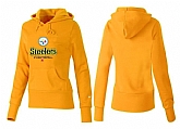 Nike Pittsburgh Steelers Team Logo Yellow Women Pullover Hoodies (3),baseball caps,new era cap wholesale,wholesale hats