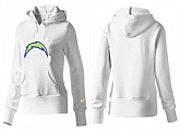 Nike San Diego Chargers Team Logo White Women Pullover Hoodies (1),baseball caps,new era cap wholesale,wholesale hats