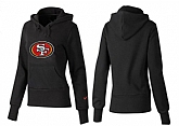 Nike San Francisco 49ers Team Logo Black Women Pullover Hoodies (2),baseball caps,new era cap wholesale,wholesale hats