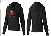 Nike San Francisco 49ers Team Logo Black Women Pullover Hoodies (5),baseball caps,new era cap wholesale,wholesale hats