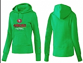 Nike San Francisco 49ers Team Logo Green Women Pullover Hoodies (4),baseball caps,new era cap wholesale,wholesale hats