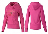 Nike San Francisco 49ers Team Logo Pink Women Pullover Hoodies (2),baseball caps,new era cap wholesale,wholesale hats