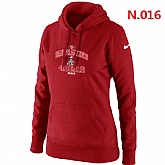 Nike San Francisco 49ers Team Logo Womens Pullover Hoodies (1),baseball caps,new era cap wholesale,wholesale hats