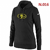 Nike San Francisco 49ers Team Logo Womens Pullover Hoodies (23),baseball caps,new era cap wholesale,wholesale hats